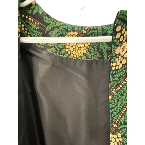 Isani for Target Long Sleeve Mini Floral Green and Black, Size S, Pre-Owned - Picture 6 of 10
